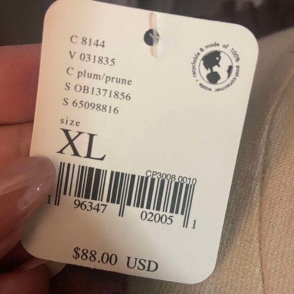 Free People, Kiss And Tell Mini Dress. Colour: Plum/Prune. Size: XL NWOT - Picture 4 of 5